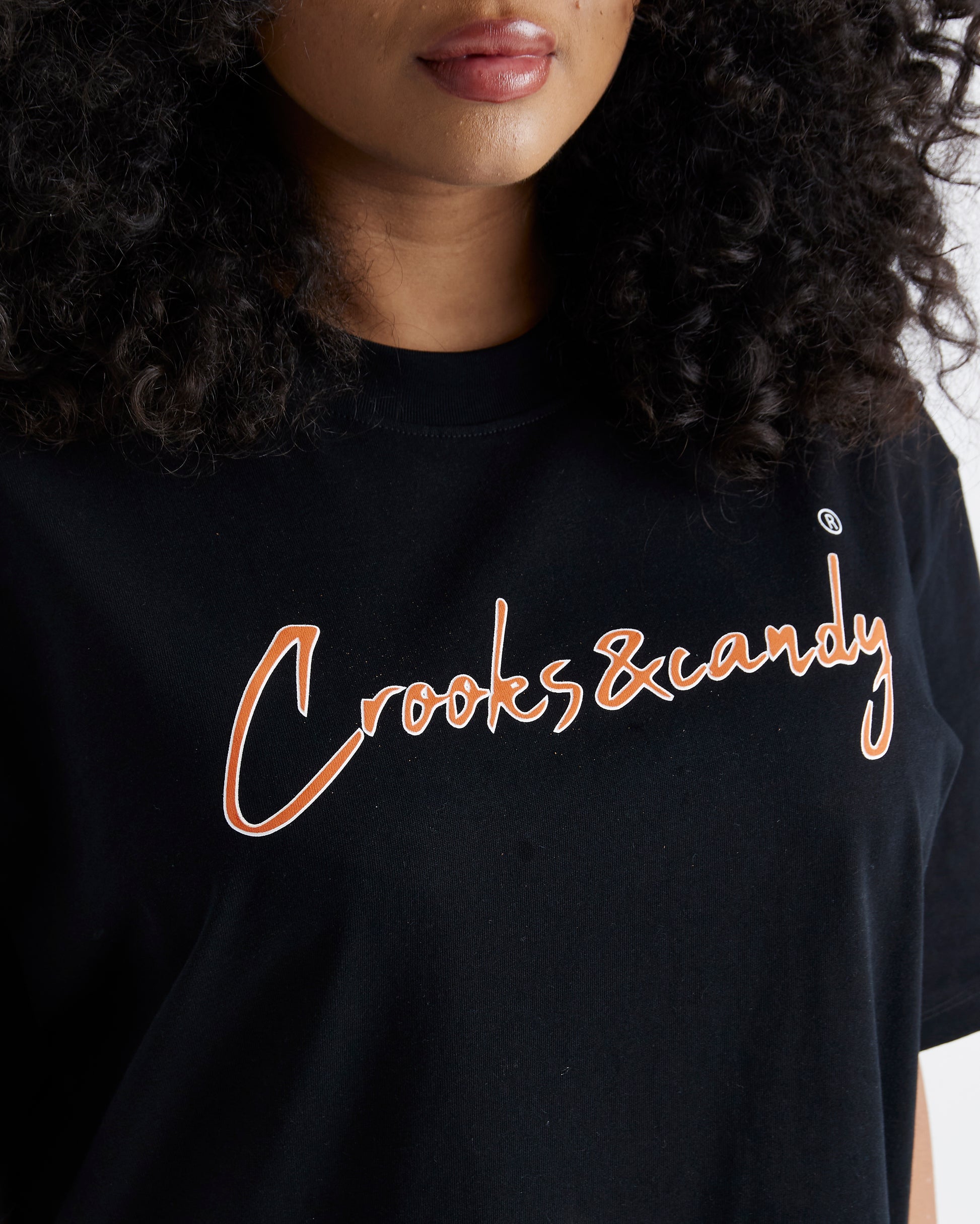 Crooks and Candy Vertical Oversized T-Shirt