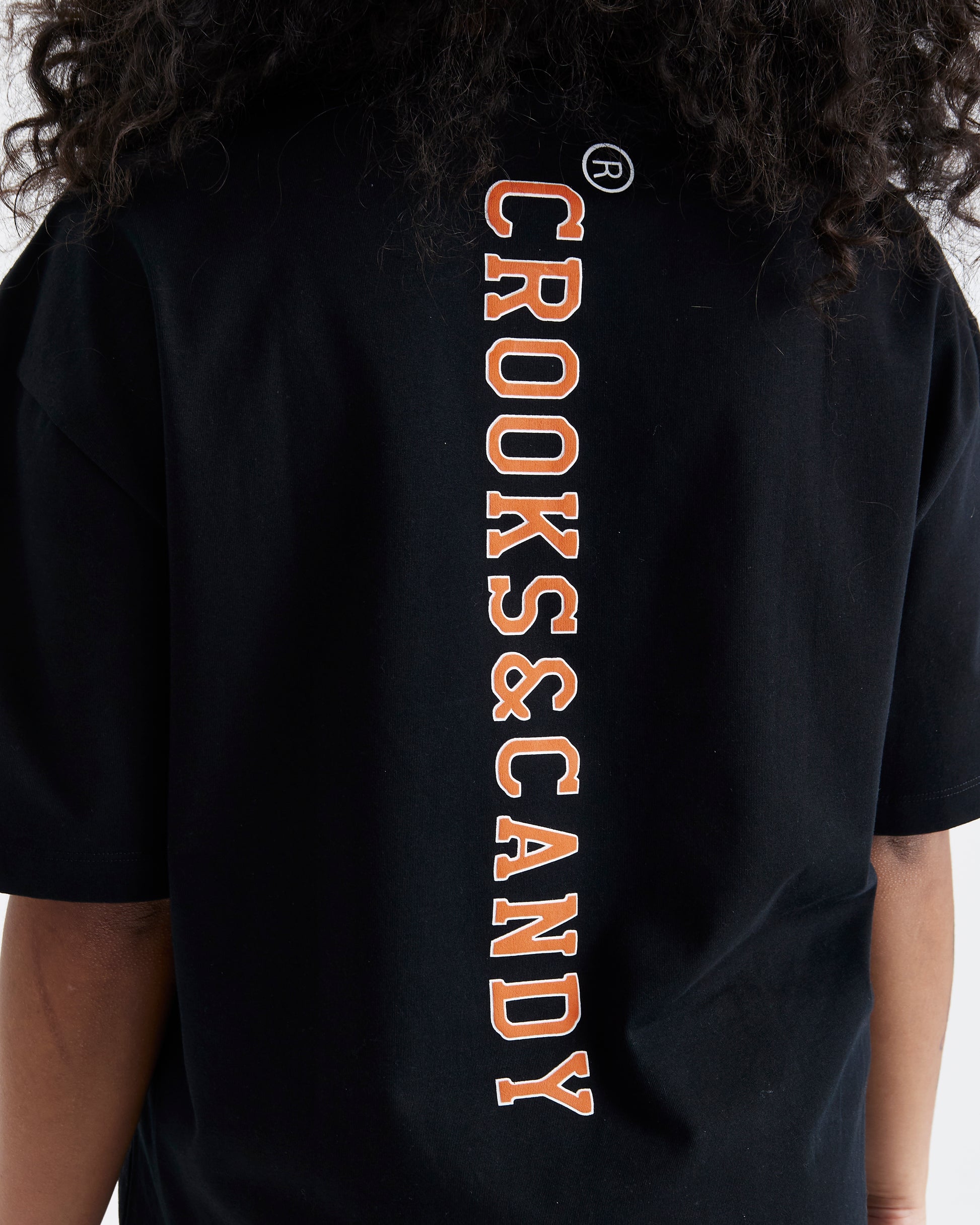 Crooks and Candy Vertical Oversized T-Shirt
