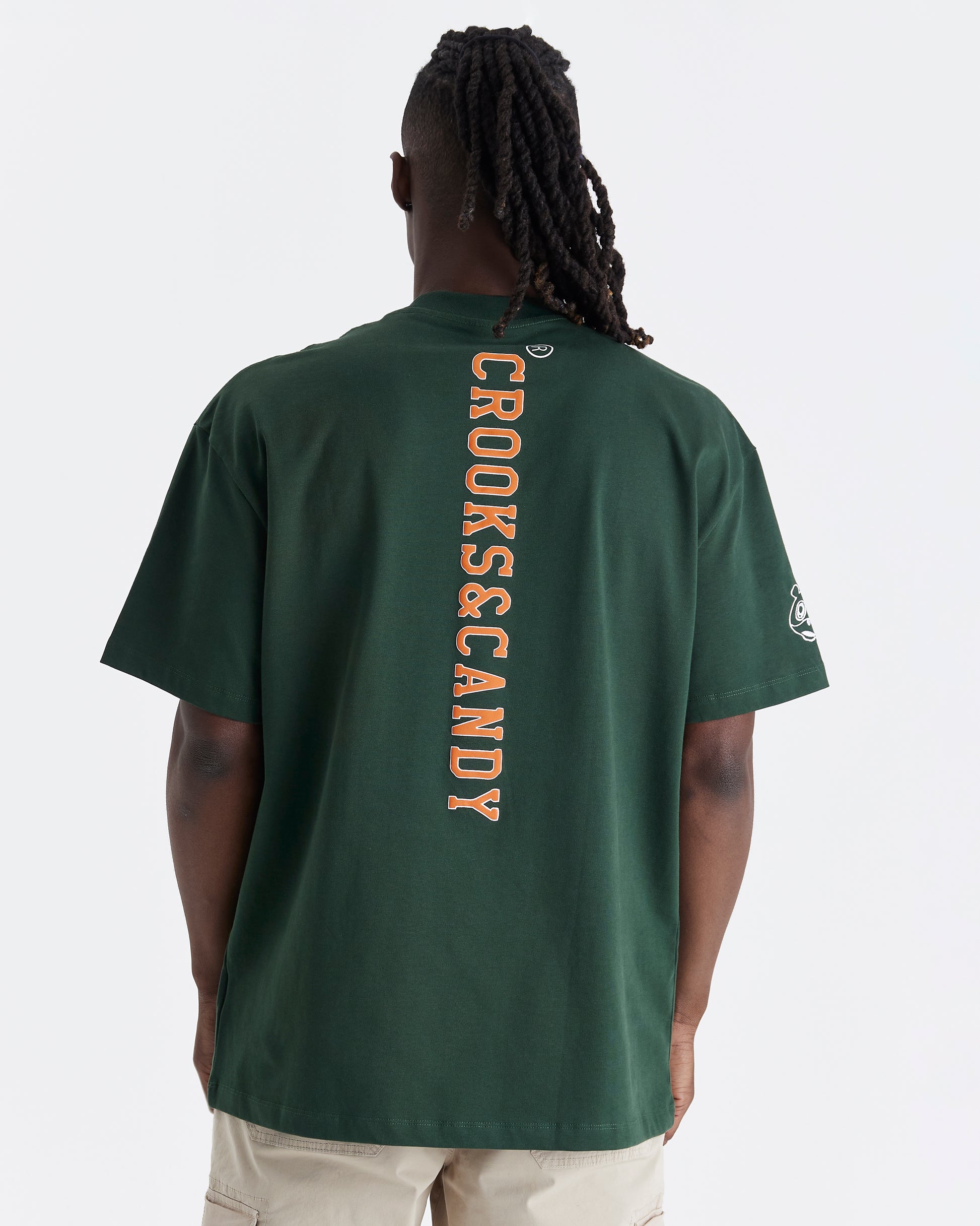 Crooks and Candy Vertical Oversized T-Shirt