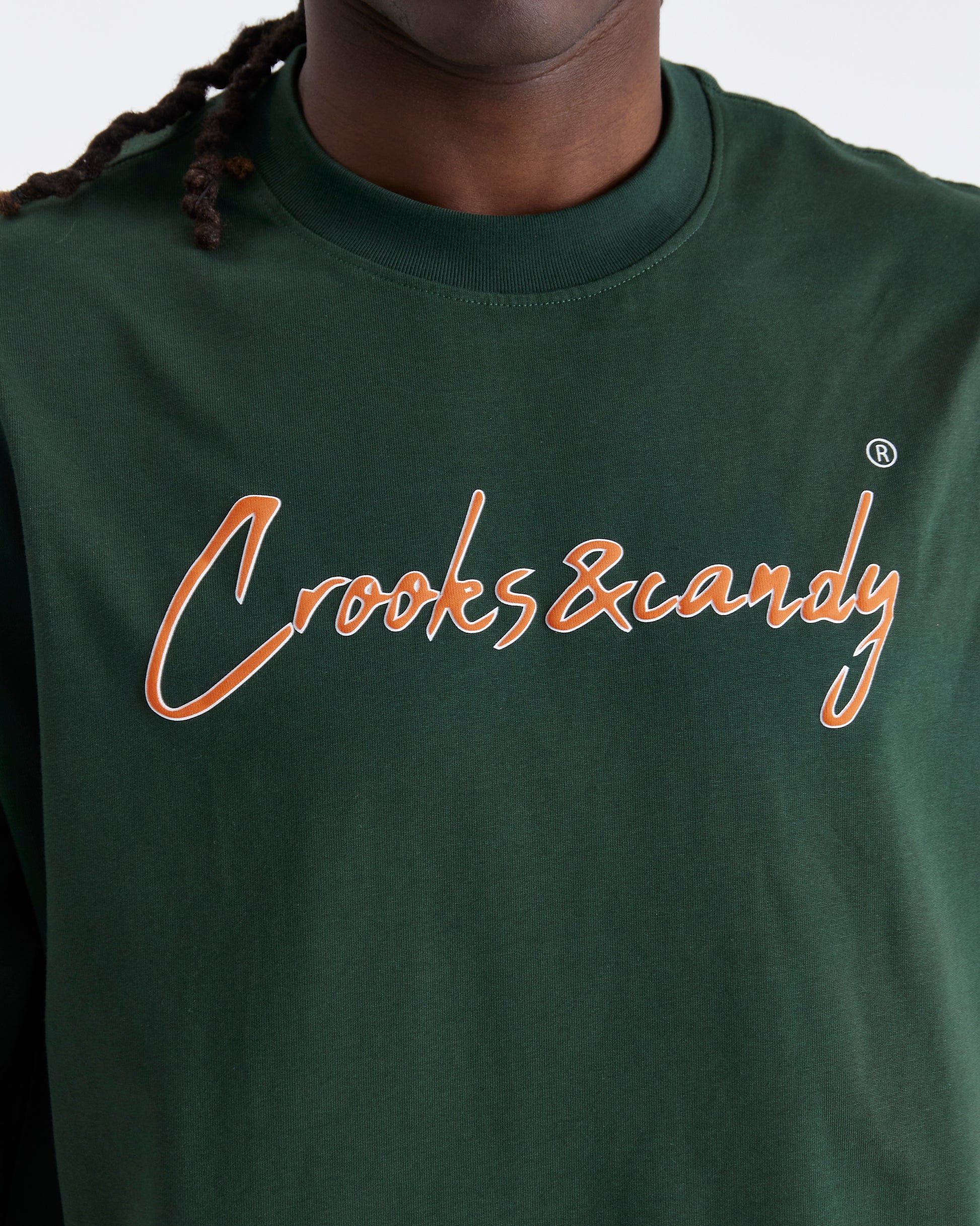 Crooks and Candy Vertical Oversized T-Shirt