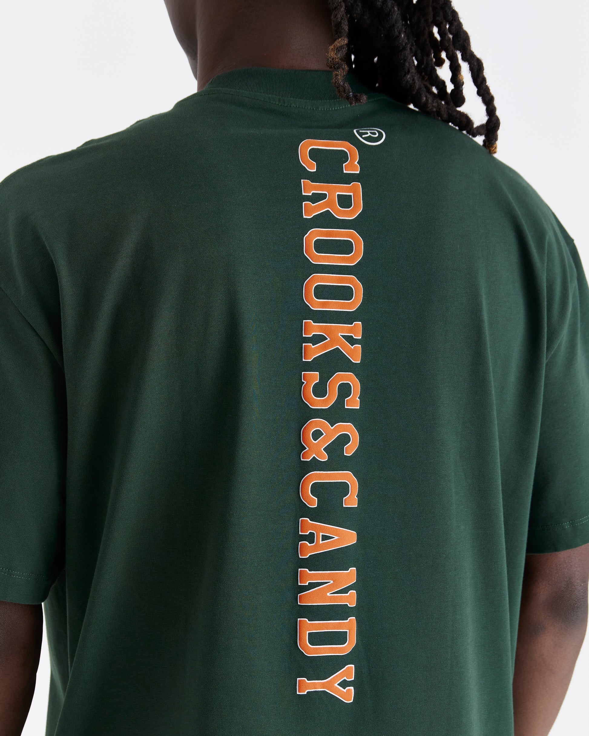 Crooks and Candy Vertical Oversized T-Shirt