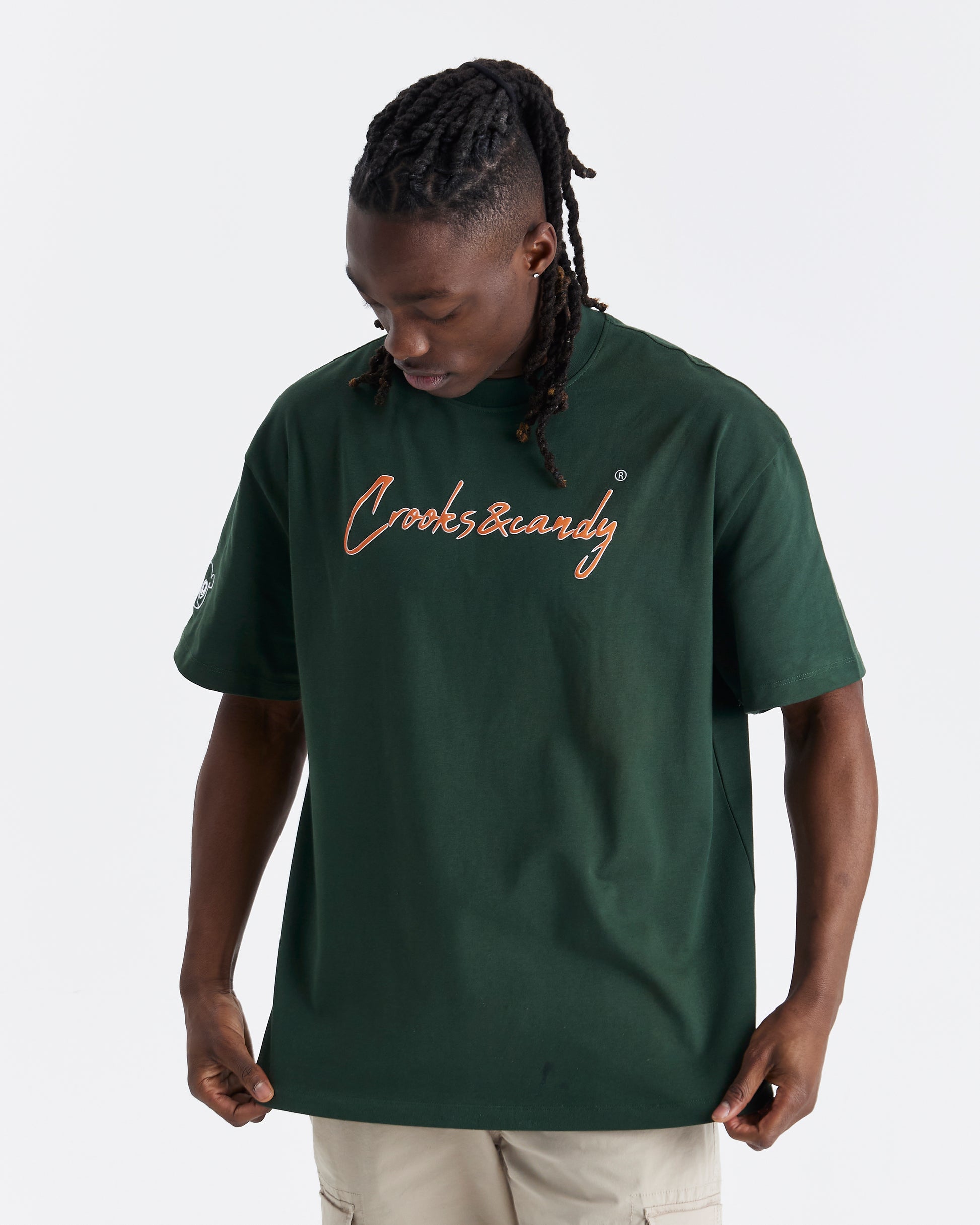 Crooks and Candy Vertical Oversized T-Shirt