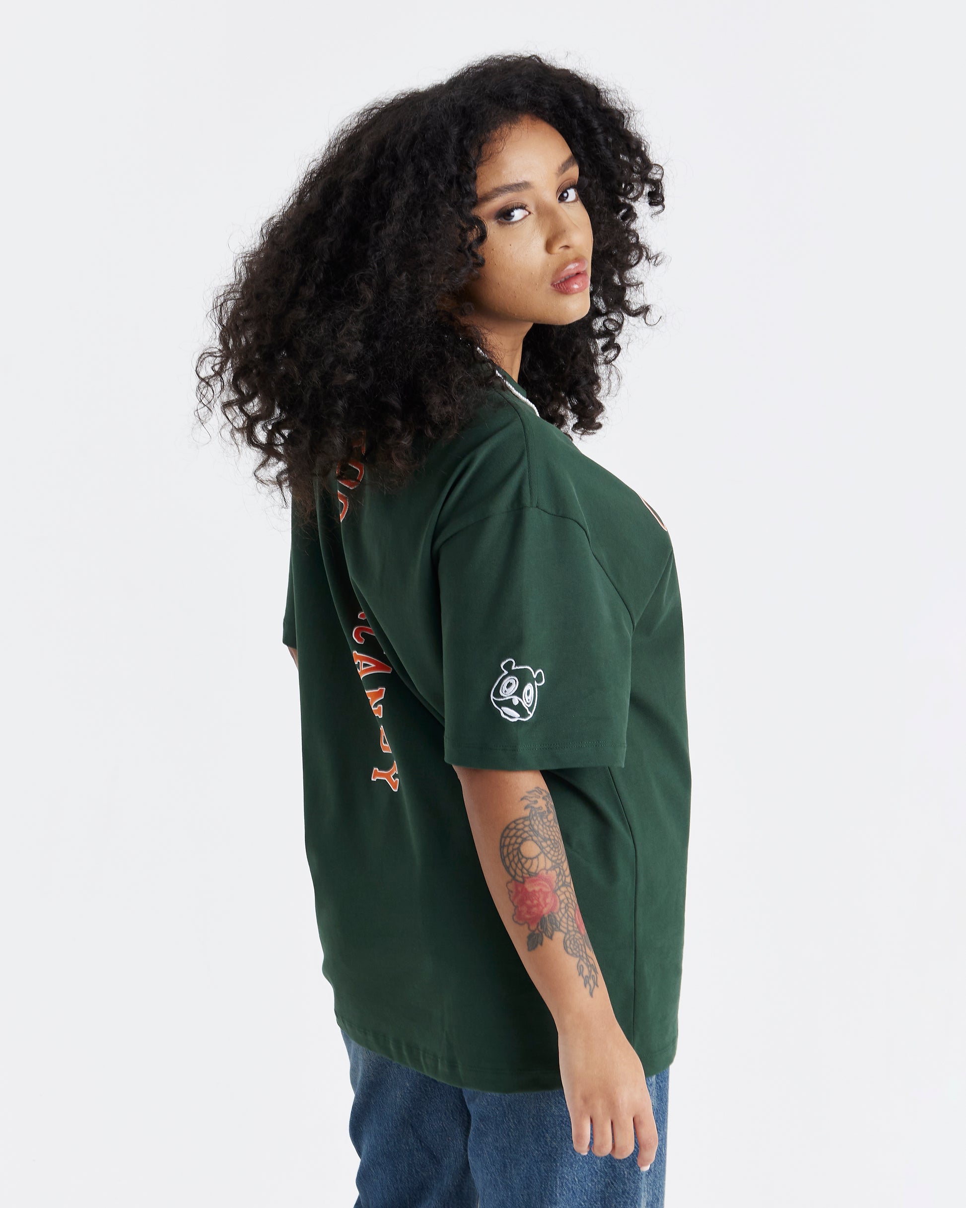 Crooks and Candy Vertical Oversized T-Shirt