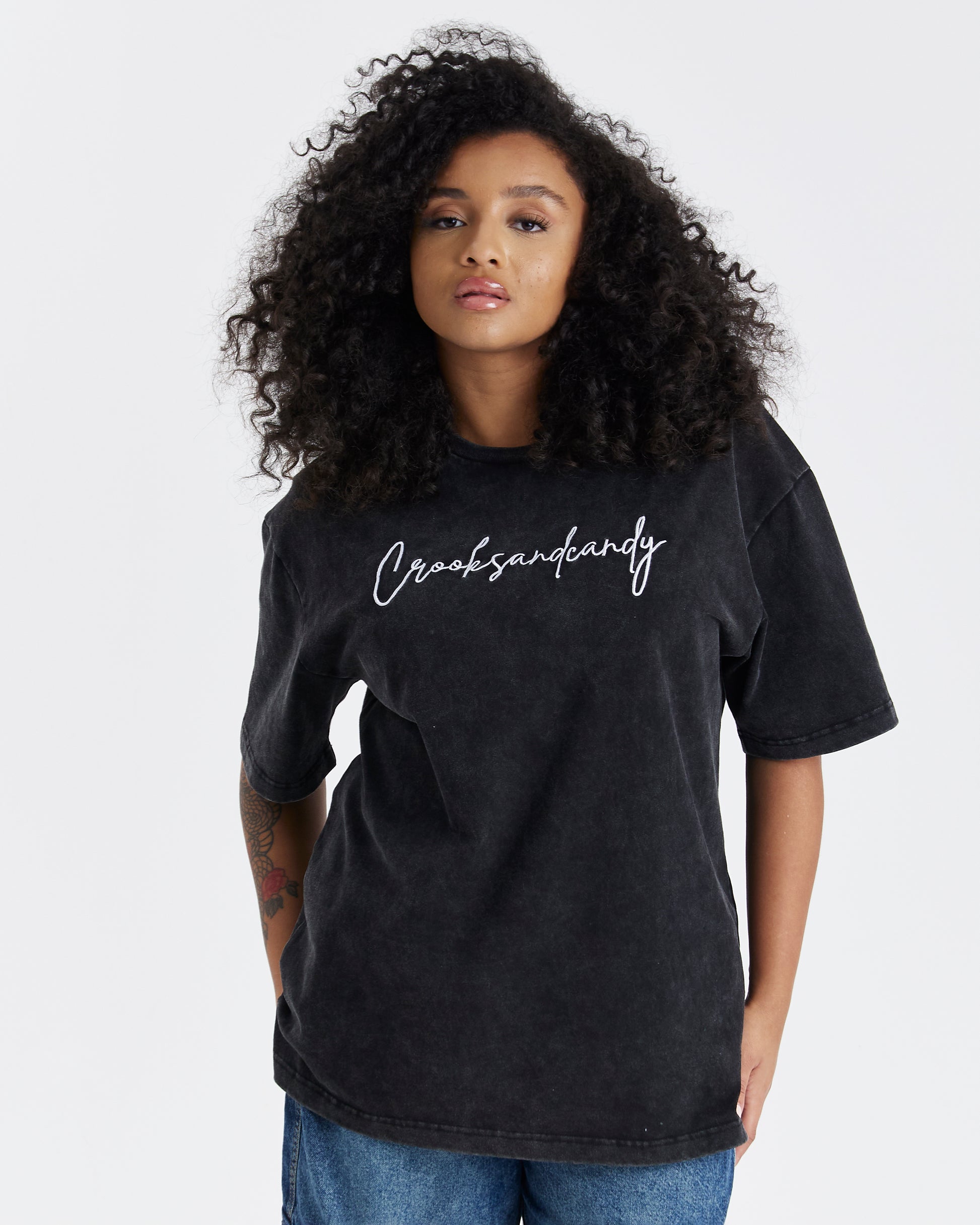 Crooks and Candy Vintage Oversized T-Shirt