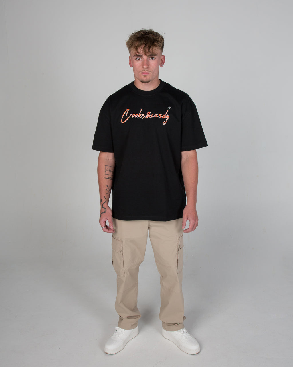 Crooks and Candy Vertical Oversized T-Shirt