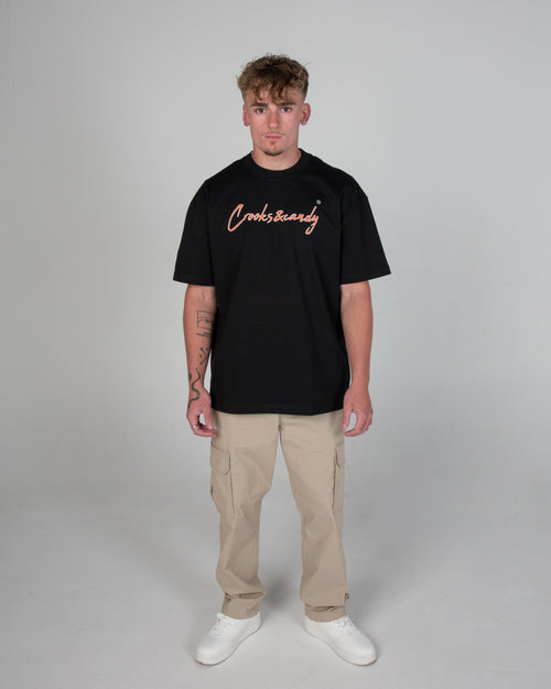 Crooks and Candy Vertical Oversized T-Shirt
