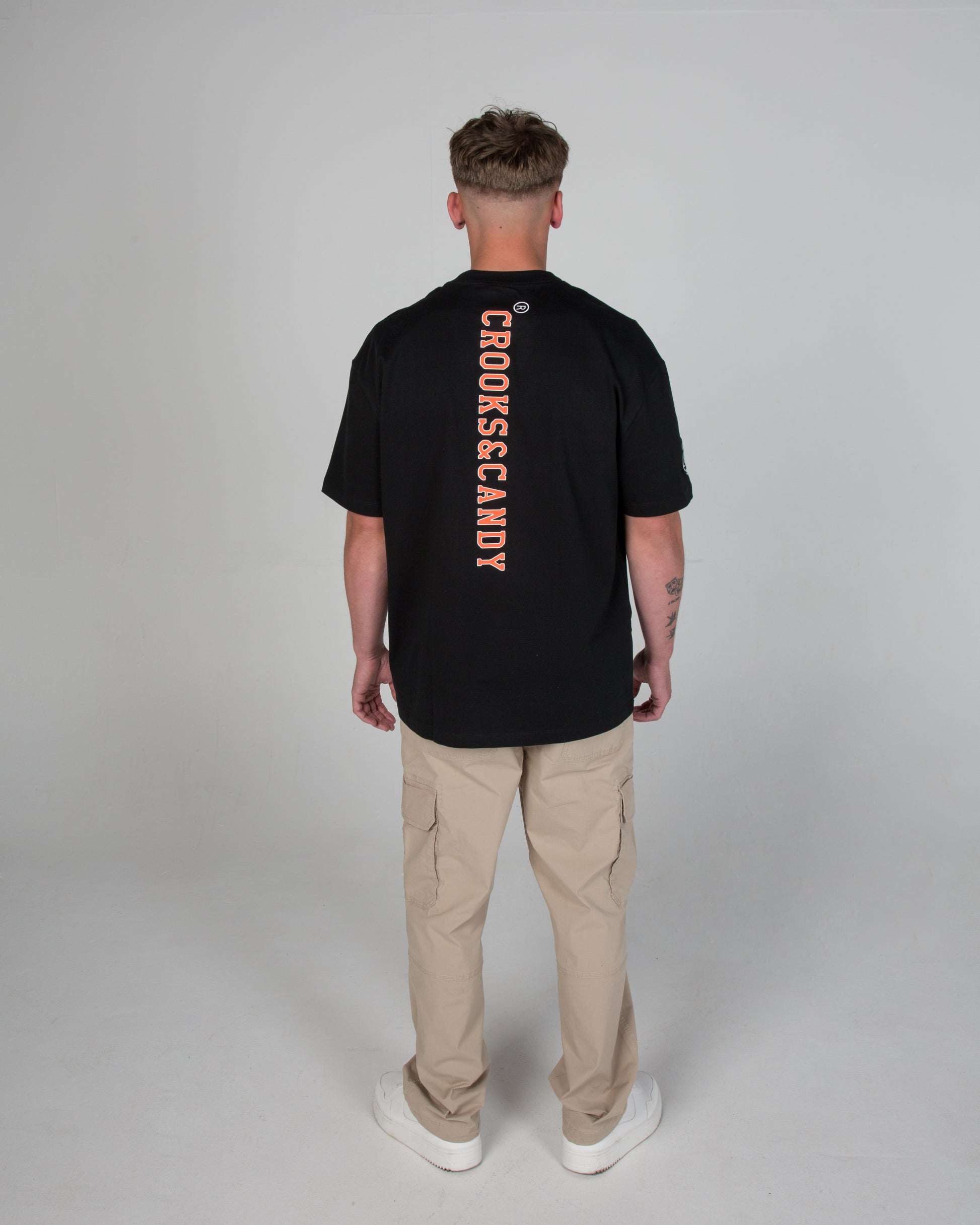 Crooks and Candy Vertical Oversized T-Shirt