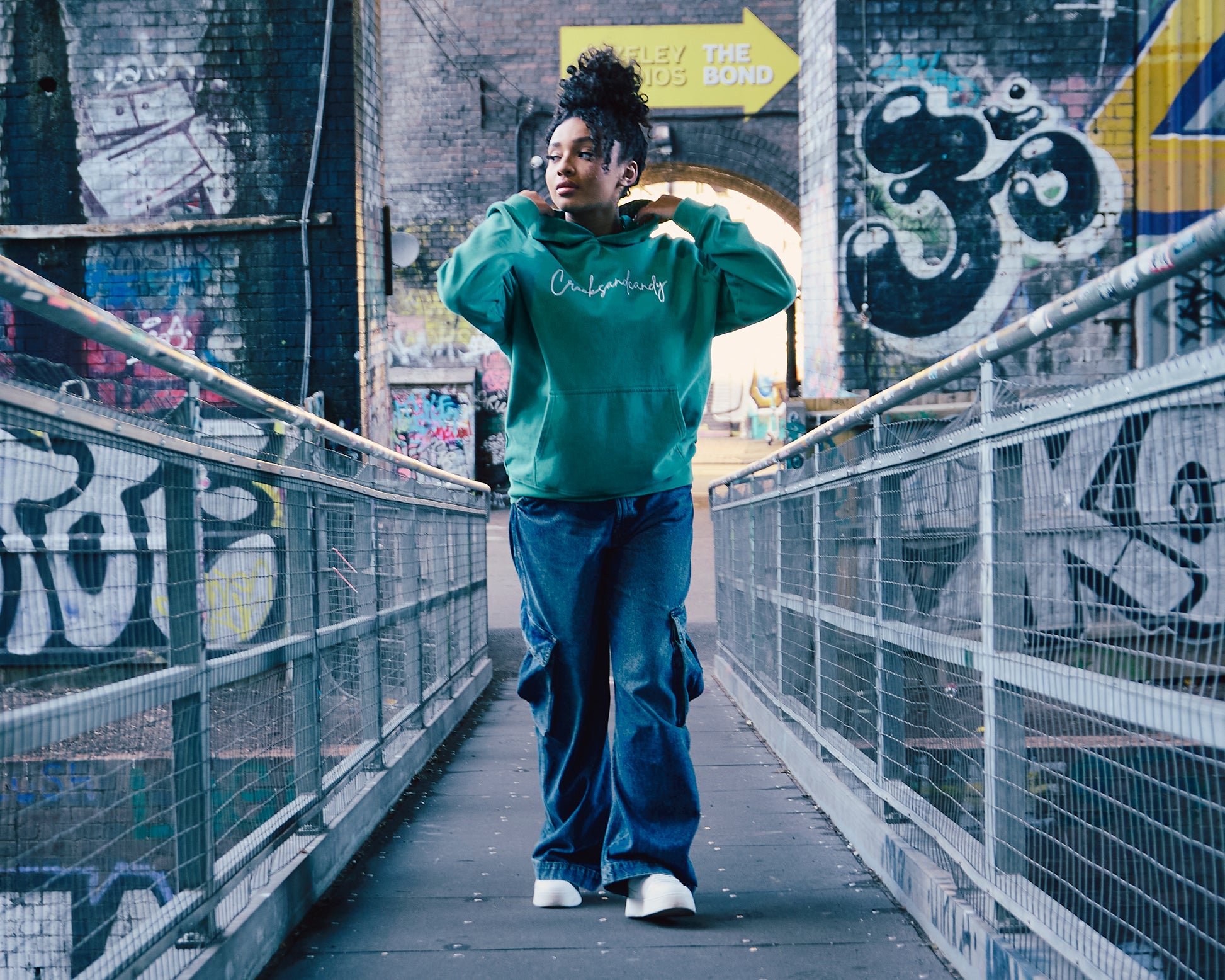 Crooks and Candy Vintage Hoodie