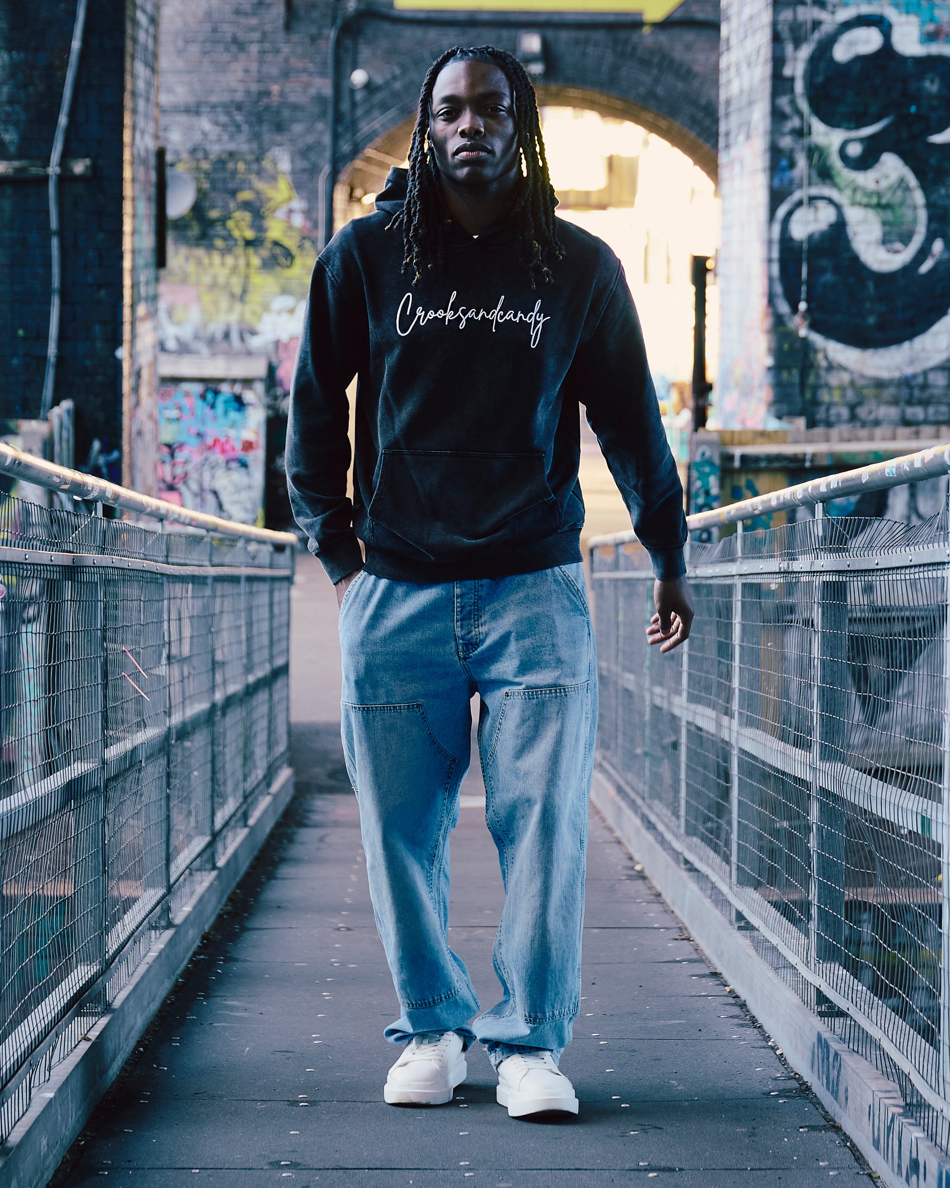 Crooks and Candy Vintage Hoodie