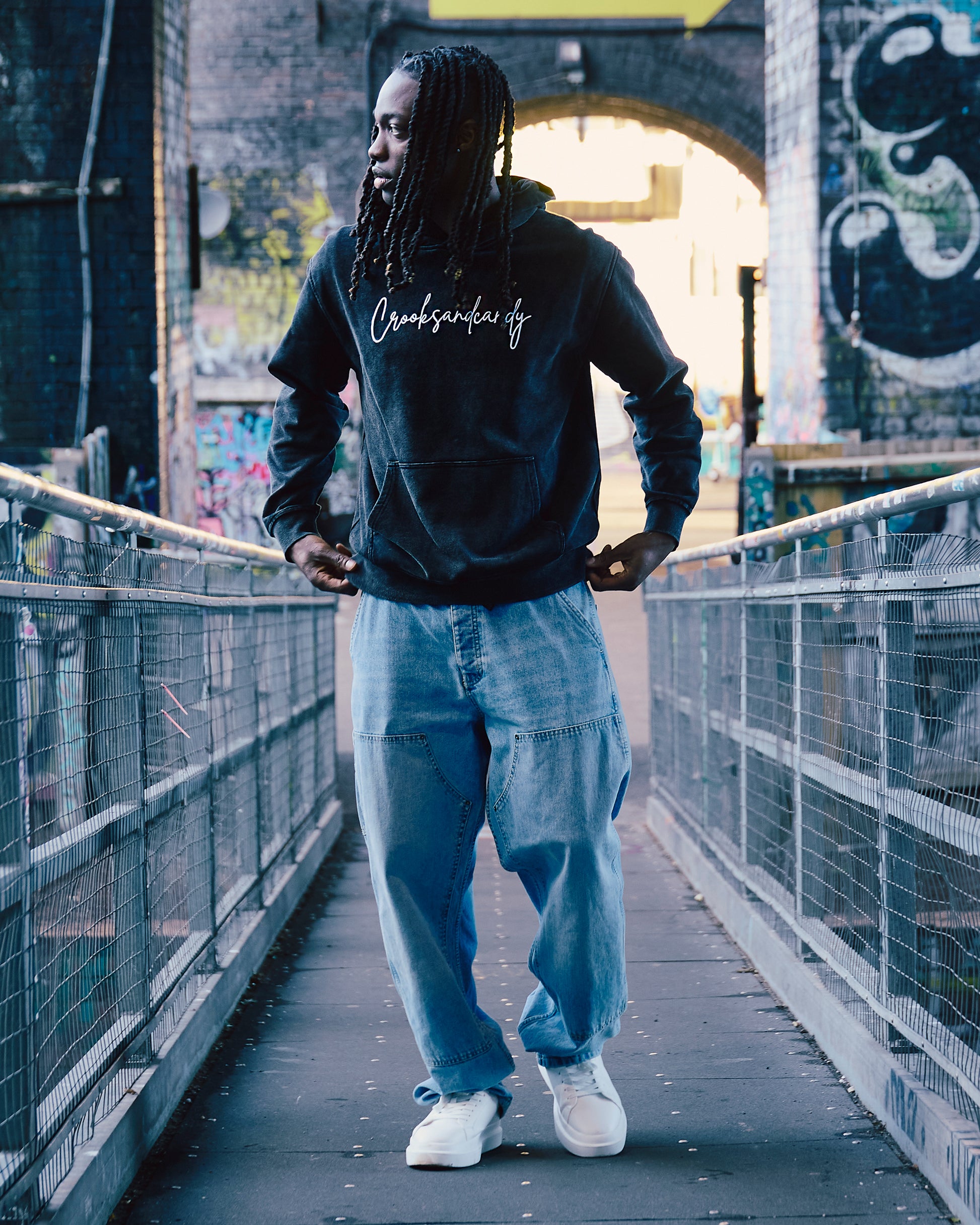 Crooks and Candy Vintage Hoodie