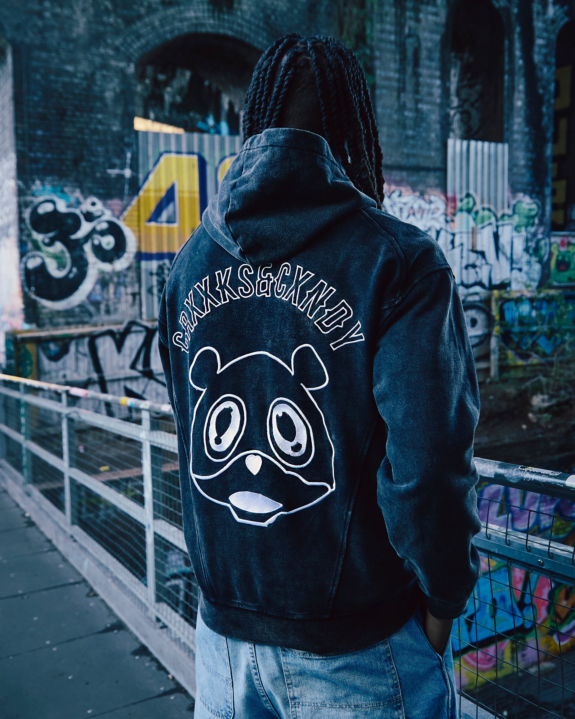 Crooks and Candy Vintage Hoodie