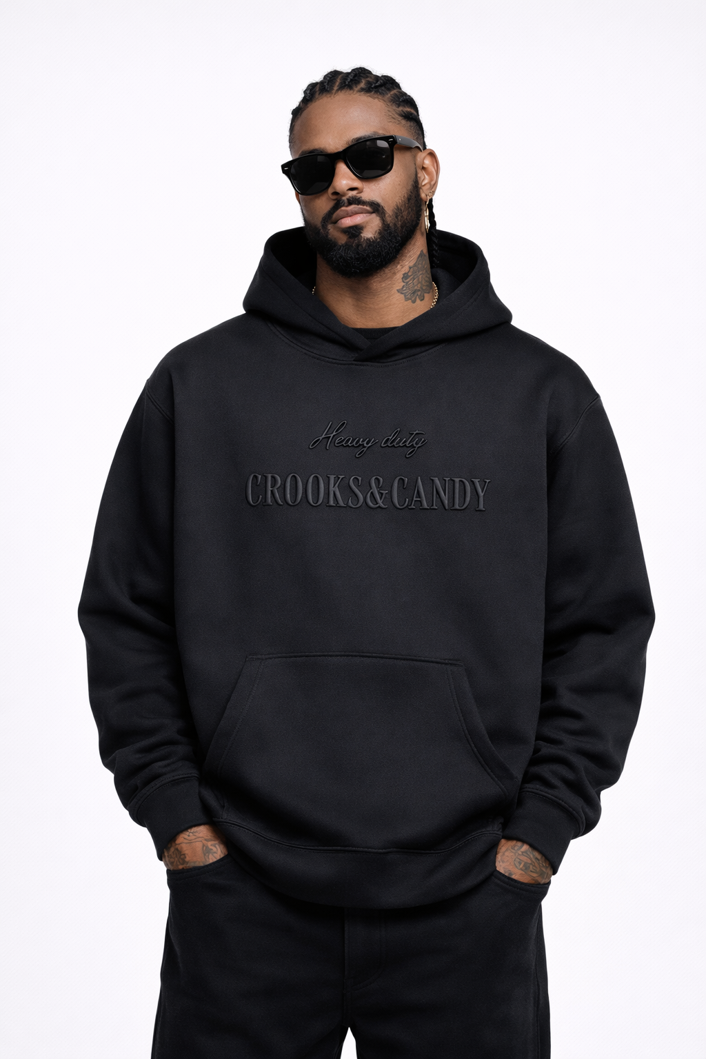 Crooks and Candy Heavy Duty Hoodie