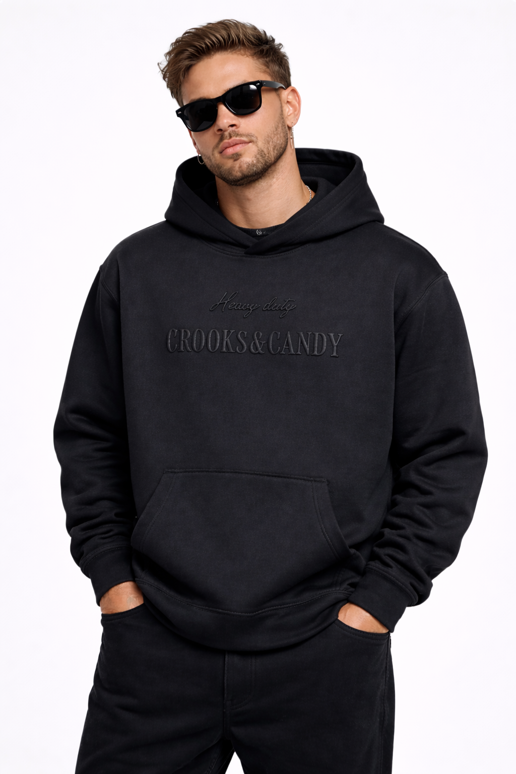 Crooks and Candy Heavy Duty Hoodie