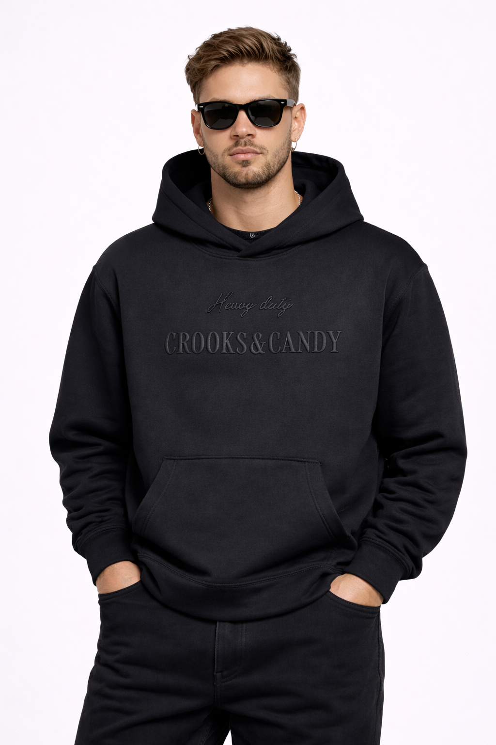 Crooks and Candy Heavy Duty Hoodie