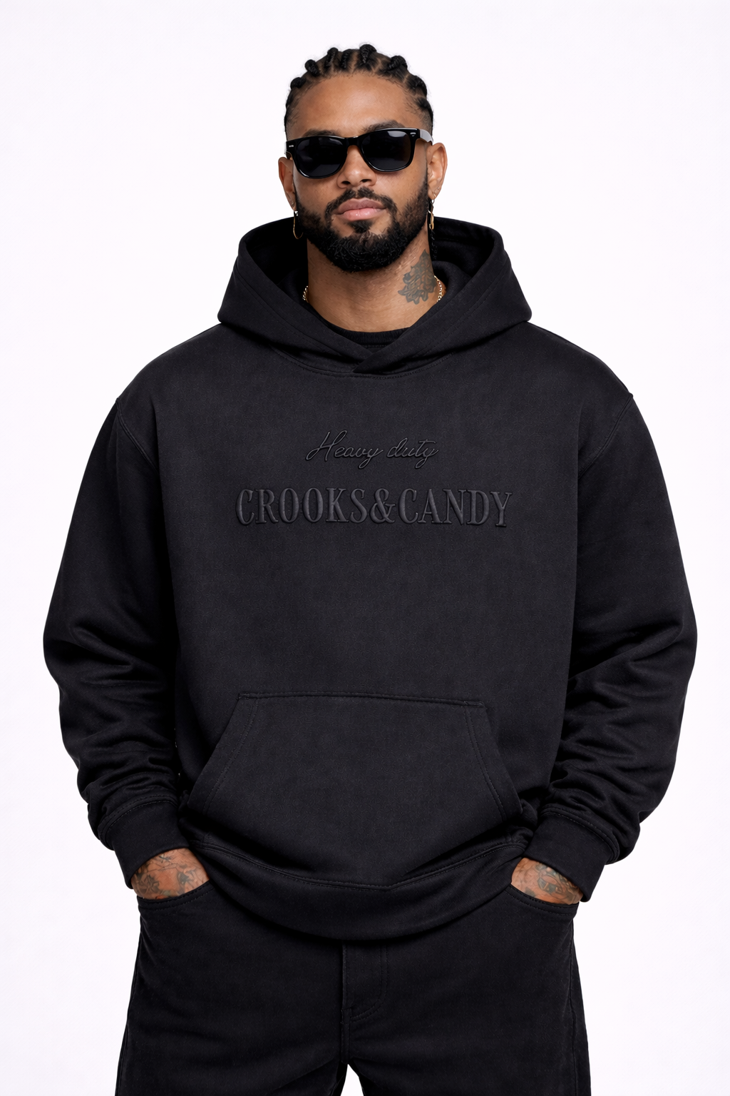 Crooks and Candy Heavy Duty Hoodie
