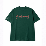 クルックス・アンド・キャンディ 縦型オーバーサイズTシャツ