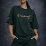 Crooks and Candy Vertical Oversized T-Shirt