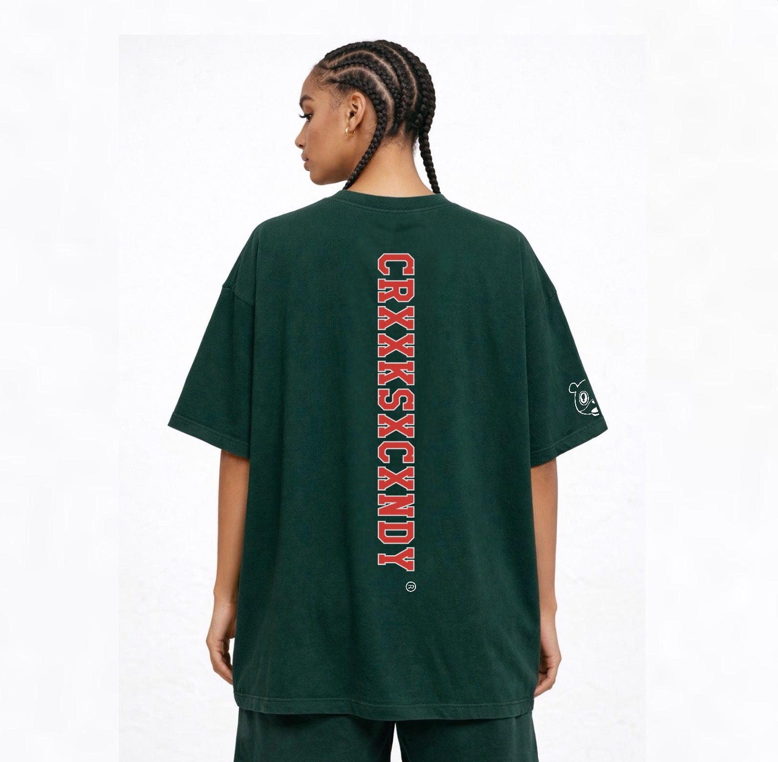 Crooks and Candy Vertical Oversized T-Shirt