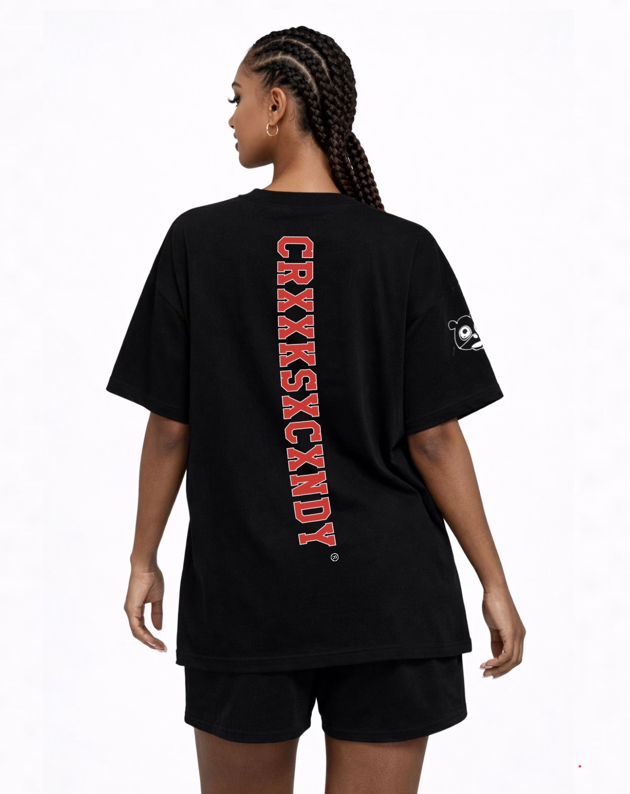 Crooks and Candy Vertical Oversized T-Shirt