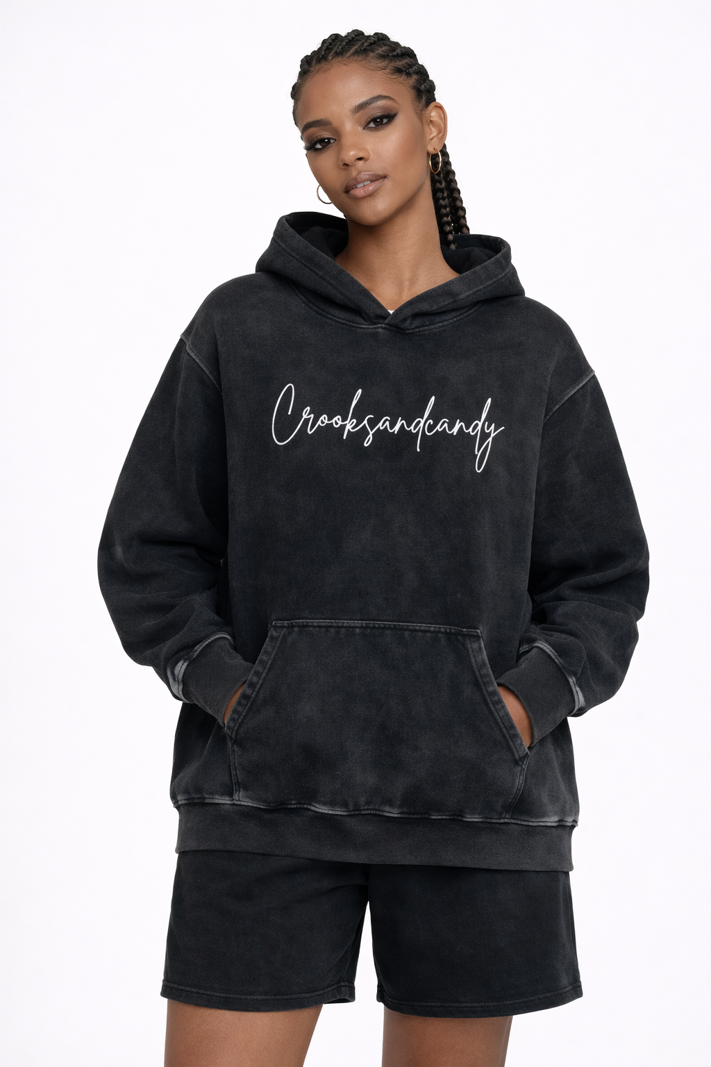 Crooks and Candy Vintage Hoodie