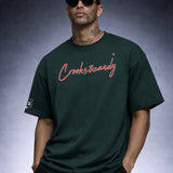 クルックス・アンド・キャンディ 縦型オーバーサイズTシャツ