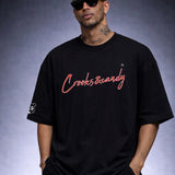 Crooks and Candy Vertical Oversized T-Shirt