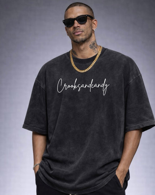 Crooks and Candy Vintage Oversized T-Shirt
