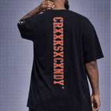 Crooks and Candy Vertical Oversized T-Shirt