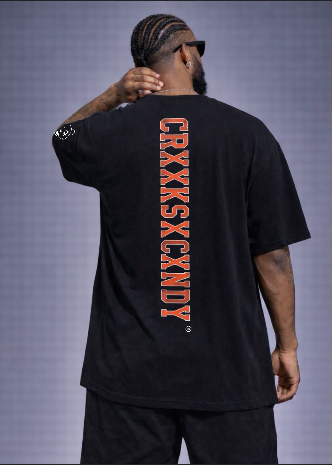 Crooks and Candy Vertical Oversized T-Shirt