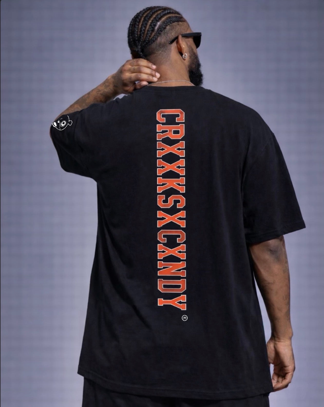 Crooks and Candy Vertical Oversized T-Shirt