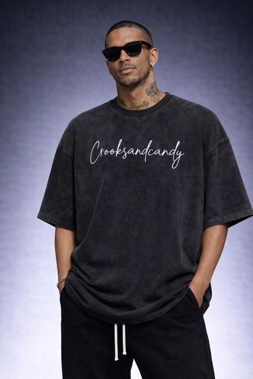 Crooks and Candy Vintage Oversized T-Shirt