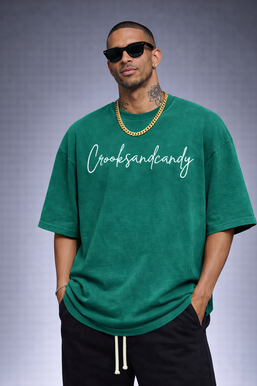 Crooks and Candy Vintage Oversized T-shirt