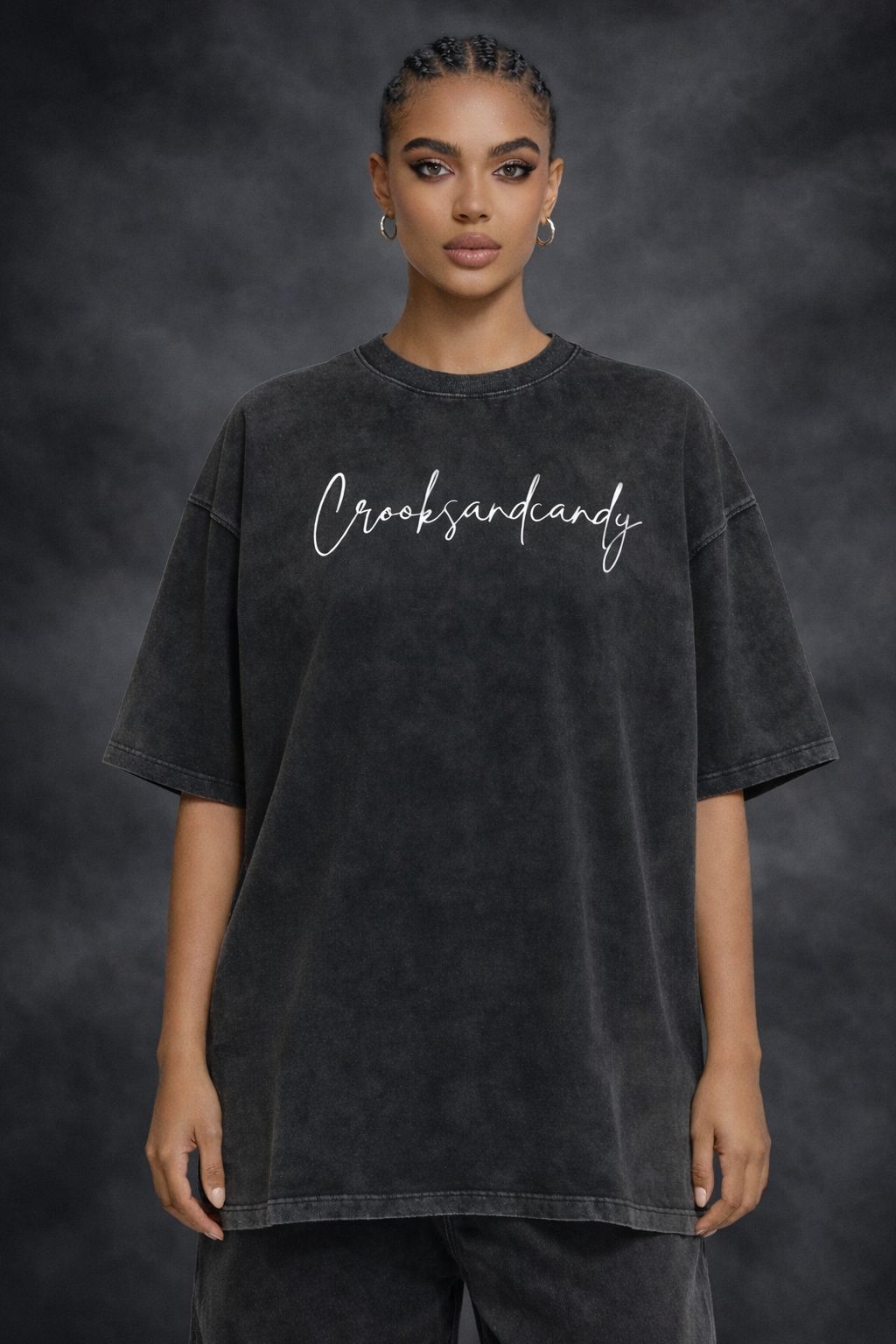 Crooks and Candy Vintage Oversized T-Shirt